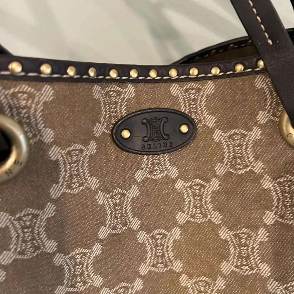 Celine Macadam Canvas Tote - Rare Bag with COA - Picture 5 of 14